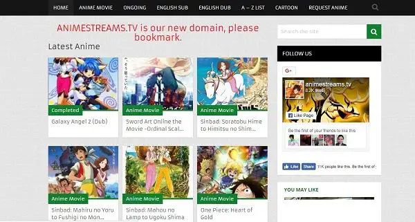 Gambar berbagai situs streaming anime terbaik