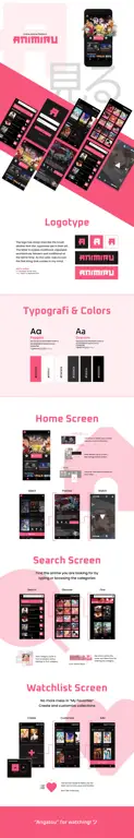 Situs Streaming Anime Antarmuka situs streaming anime