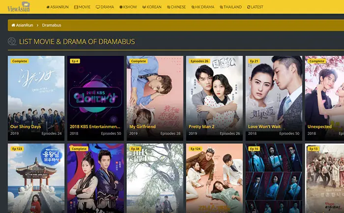 Contoh situs web streaming drama Korea yang aman dan legal