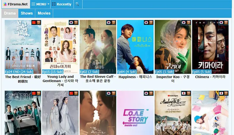 Gambar berbagai situs streaming drama Korea