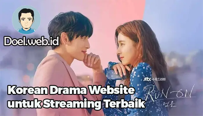 Antarmuka situs streaming drama Korea yang aman dan legal