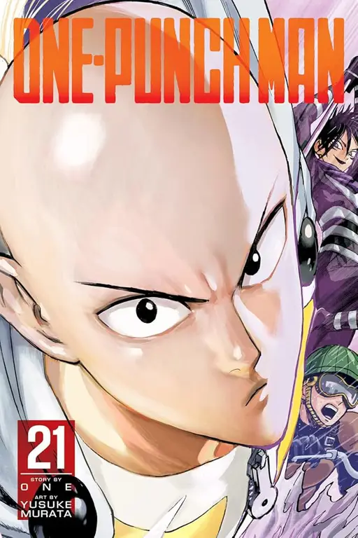 Gambar situs web resmi distributor One Punch Man