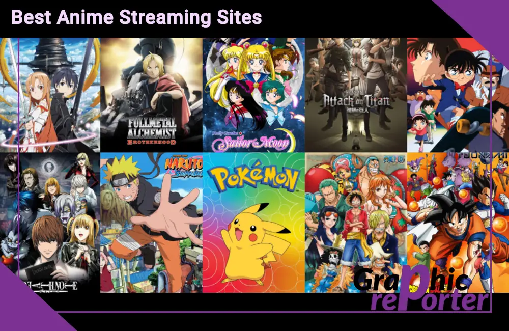 Gambar berbagai situs web streaming anime terbaik