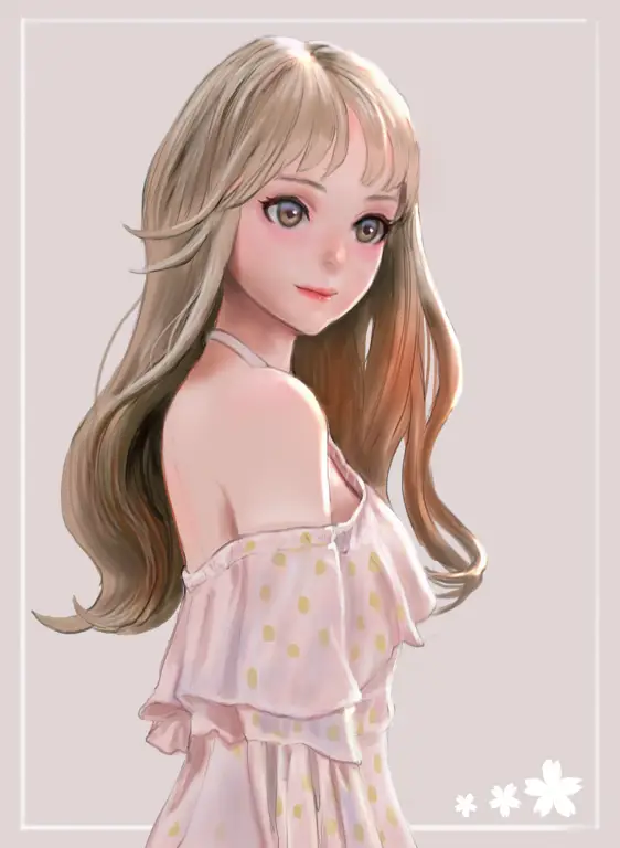 Sketsa Anime Perempuan Contoh sketsa anime perempuan
