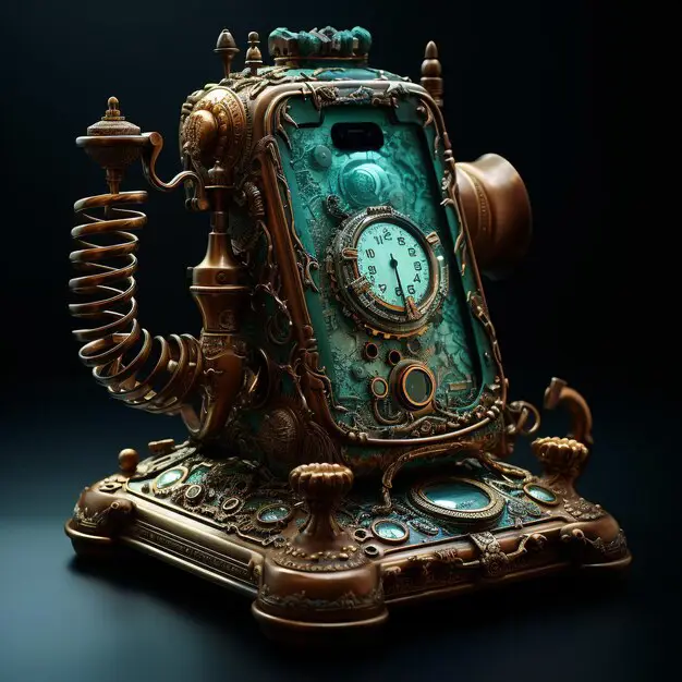 Smartphone Touya di dunia lain Gambar smartphone di dunia fantasi