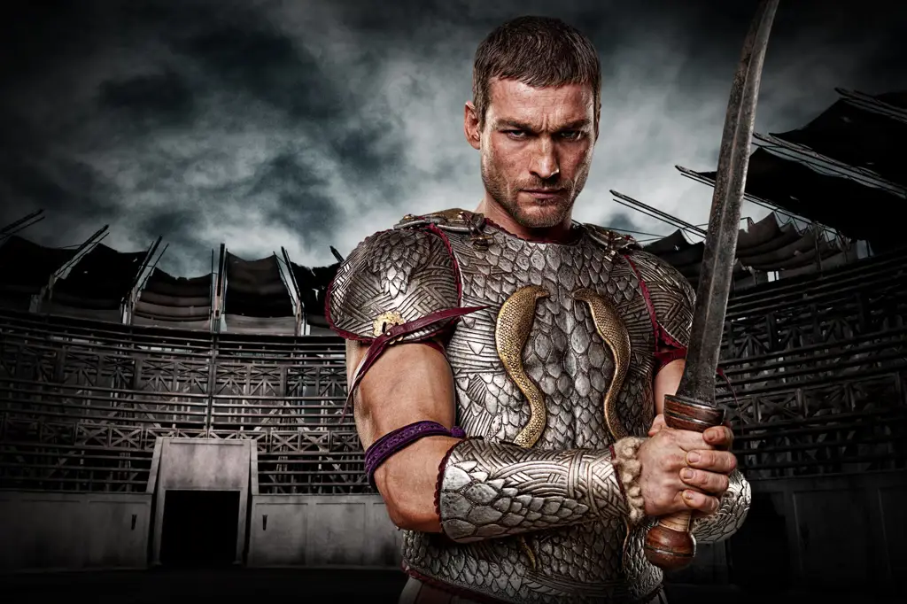 Gambar Spartacus sebagai Gladiator