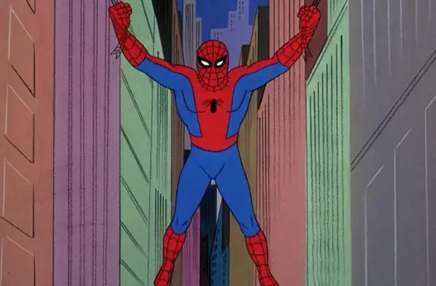 Gambar animasi Spider-Man