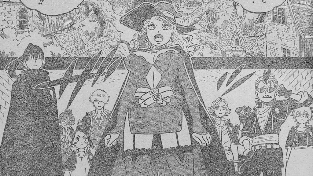 Spoiler dari Black Clover chapter 361 yang menampilkan momen-momen penting dalam cerita