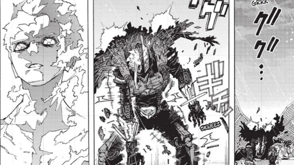 Gambar yang mungkin mengandung spoiler untuk chapter 400 My Hero Academia