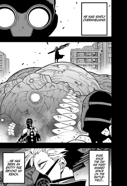 Spoiler dari chapter 109 Kaiju No. 8