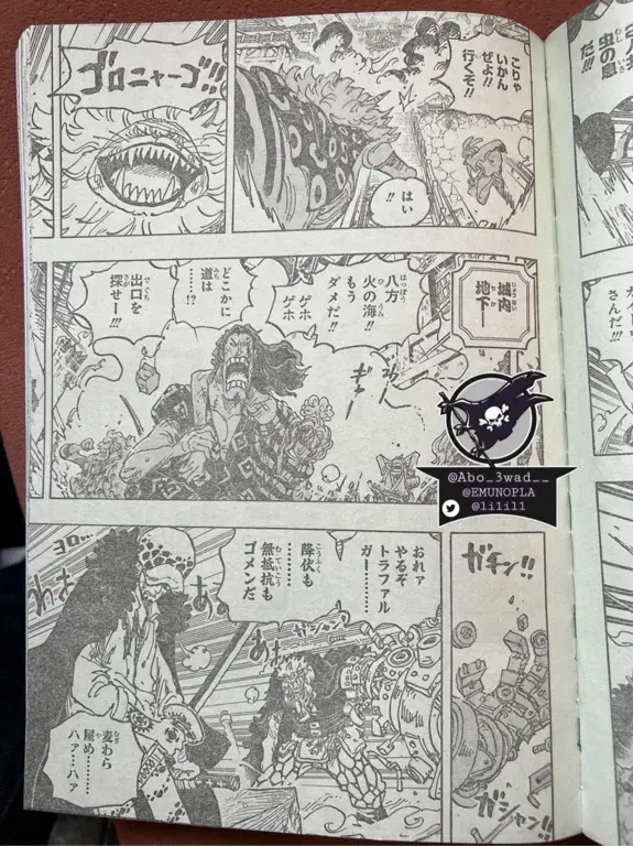 Spoiler chapter 1043 One Piece