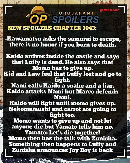 Spoiler Manga One Piece Chapter 1043