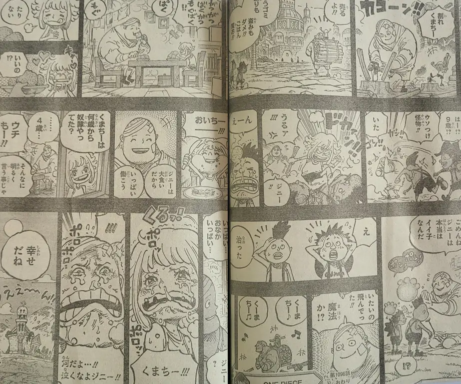 Spoiler One Piece Chapter 1096