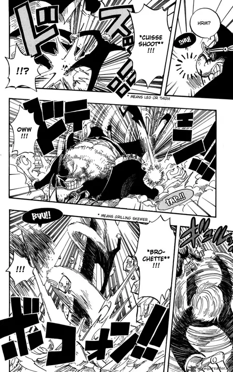 Gambar yang menampilkan spoiler One Piece chapter 415