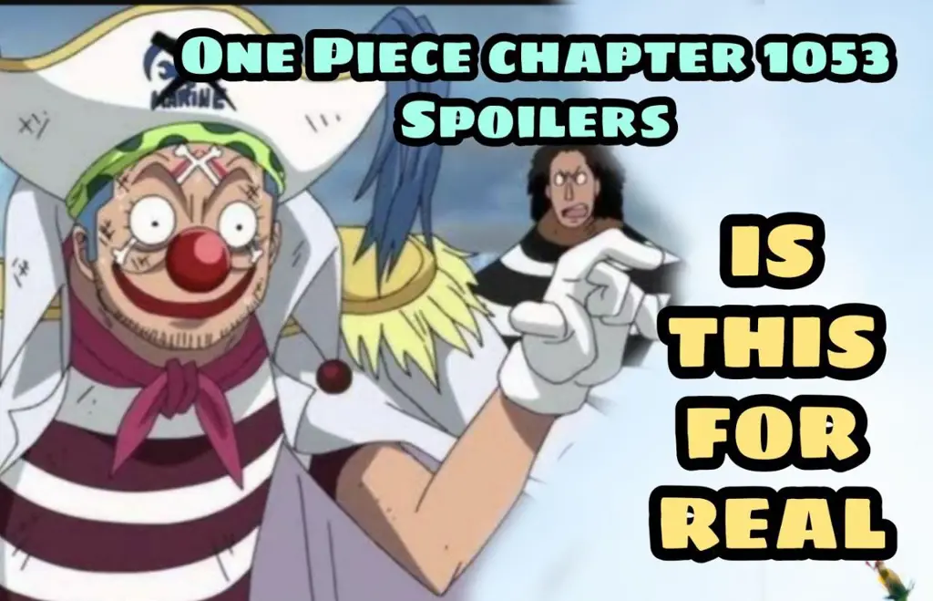 Spoiler One Piece chapter 1053