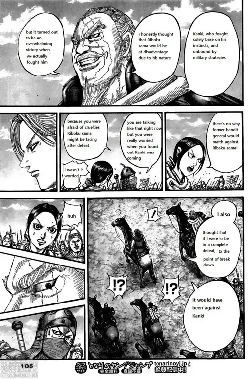 Gambar spoiler Kingdom chapter 804