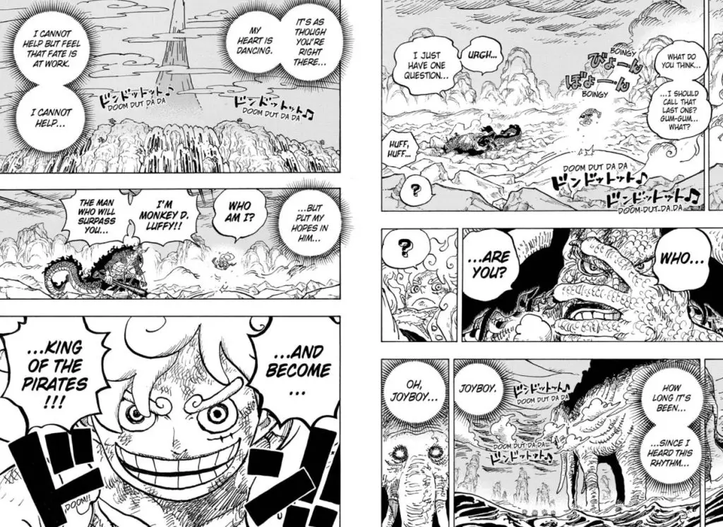 Cuplikan adegan menegangkan dari chapter 1047