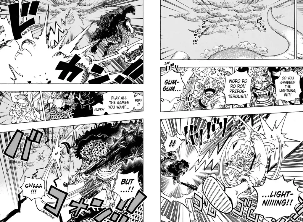 Gambar spoiler One Piece chapter 1047