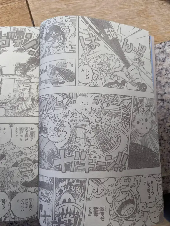 Gambar scan raw chapter 1111 One Piece