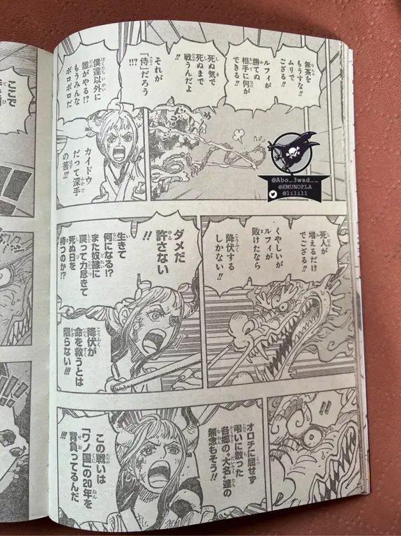 Spoiler One Piece chapter 1043