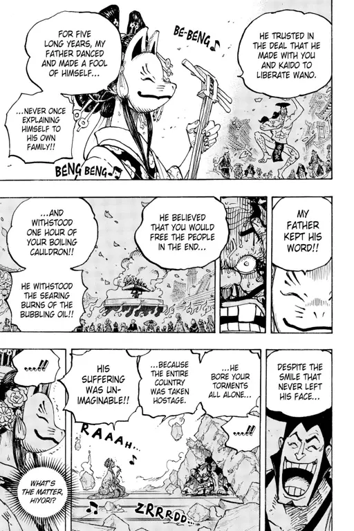 Gambar spoiler One Piece chapter 1044 dari Manga Plus