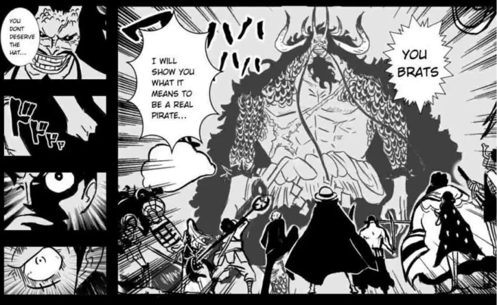 Spoiler One Piece Chapter 1051: Gambar yang menampilkan momen penting dari chapter tersebut