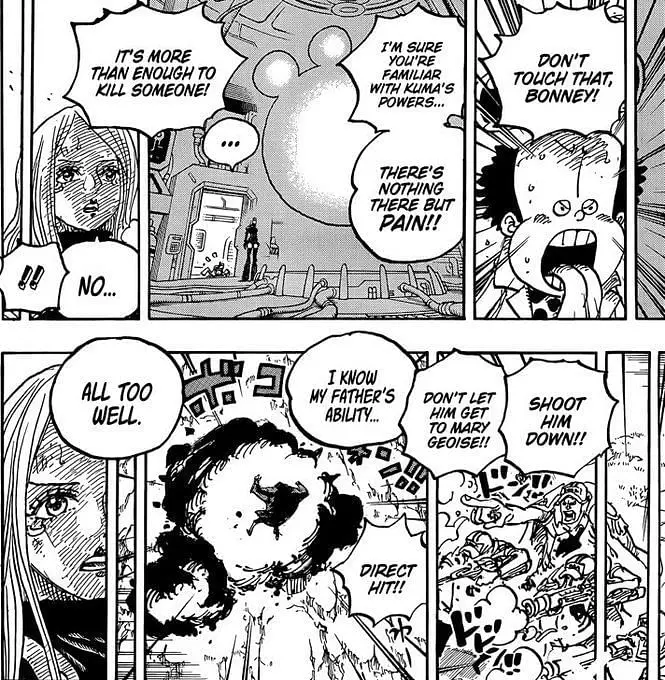 Spoiler One Piece Chapter 1074: Gambar-gambar kunci dari chapter terbaru yang dibahas di Reddit.