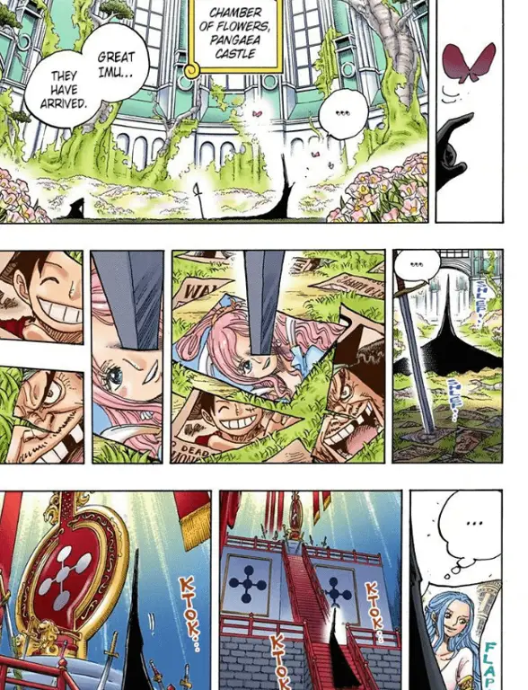 Gambar spoiler One Piece chapter 908