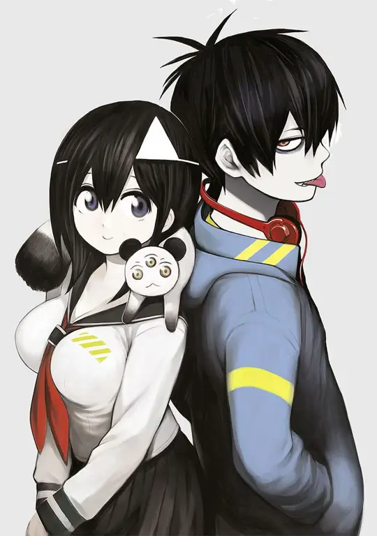 Staz dan Fuyumi dalam Blood Lad