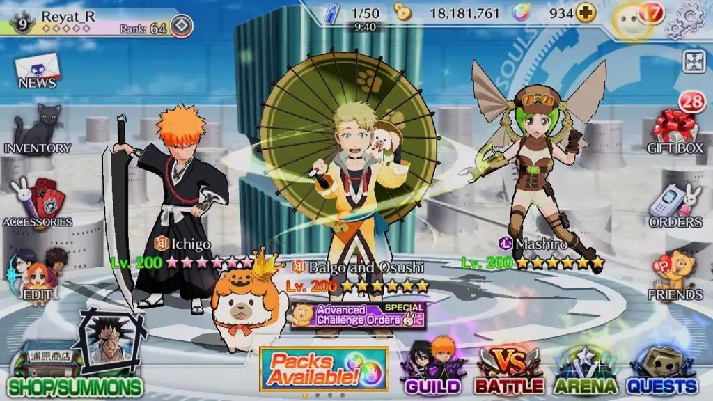 Panduan Mendapatkan Orbs di Bleach Brave Souls