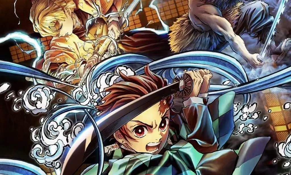 Streaming Kimetsu no Yaiba secara legal dan aman Logo beberapa platform streaming resmi anime