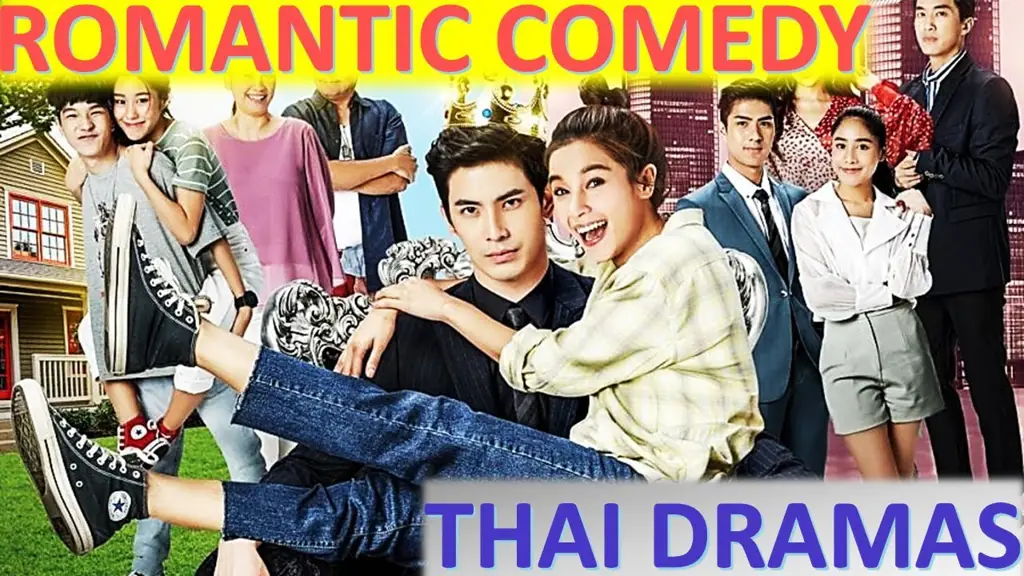 Adegan komedi romantis dalam drama Thailand