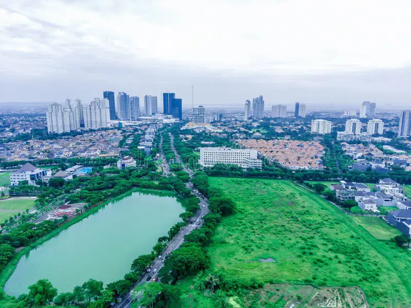 Pemandangan Kota Bandar Surabaya