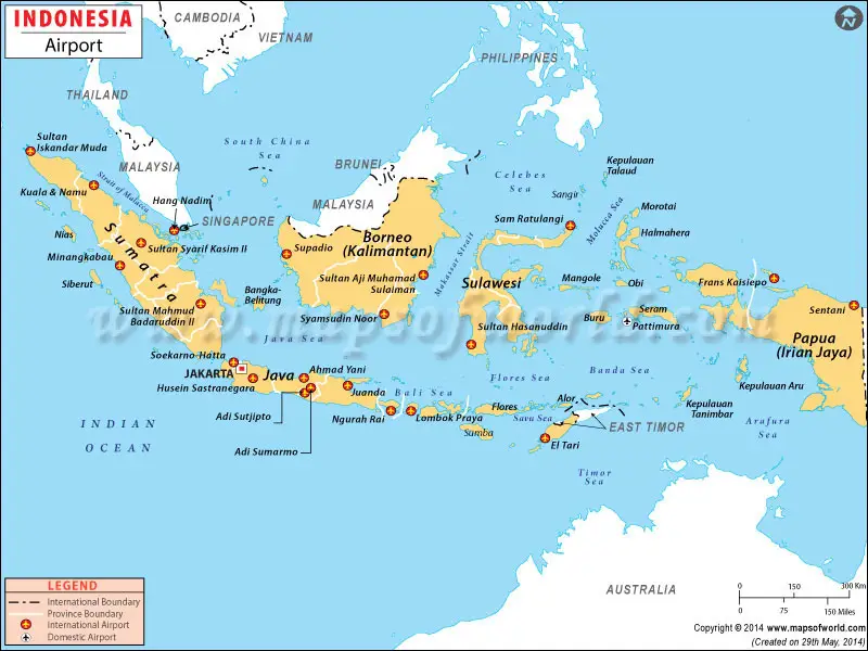 Gambar suasana Bandar Udara kecil di kota Indonesia