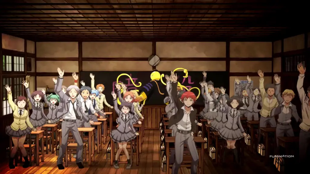 Adegan kelas di Assassination Classroom Season 2