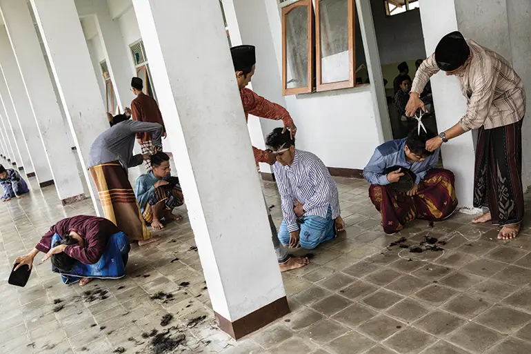 Gambar suasana pondok pesantren Al Hikmah Bandar Lampung