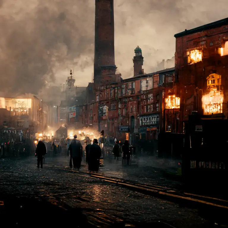 Setting Birmingham di Peaky Blinders