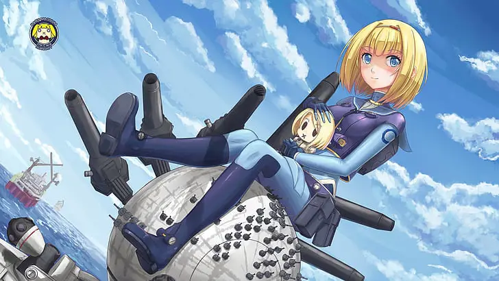 Pemandangan dalam anime Heavy Object