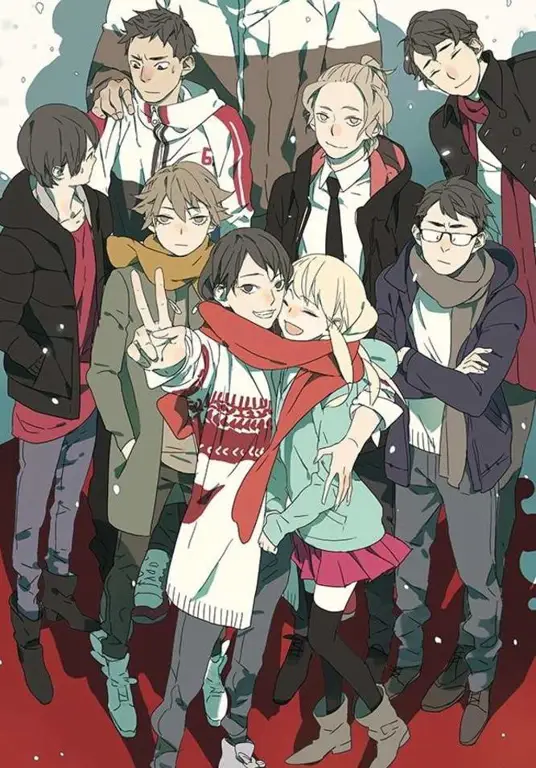 Adegan anime Tamen de Gushi