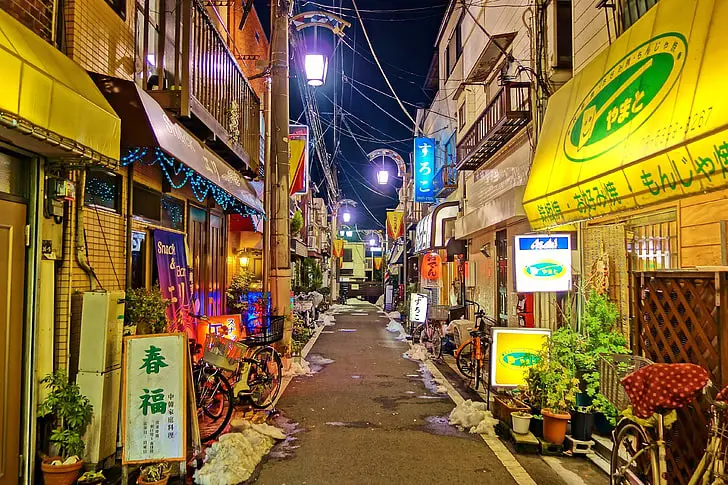 Jalanan di Jepang yang ramai