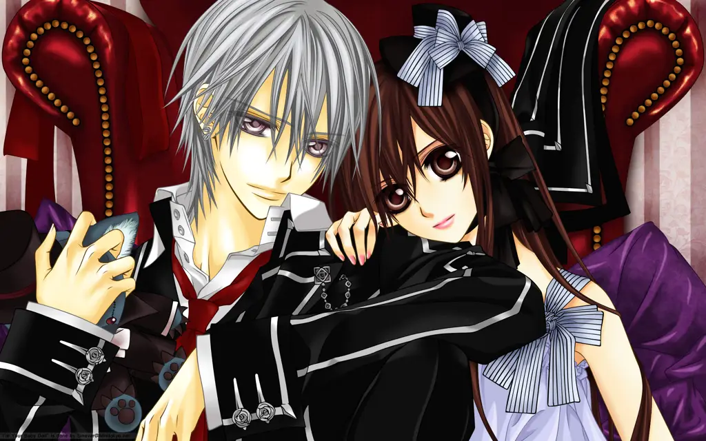 Adegan anime Vampire Knight yang menarik