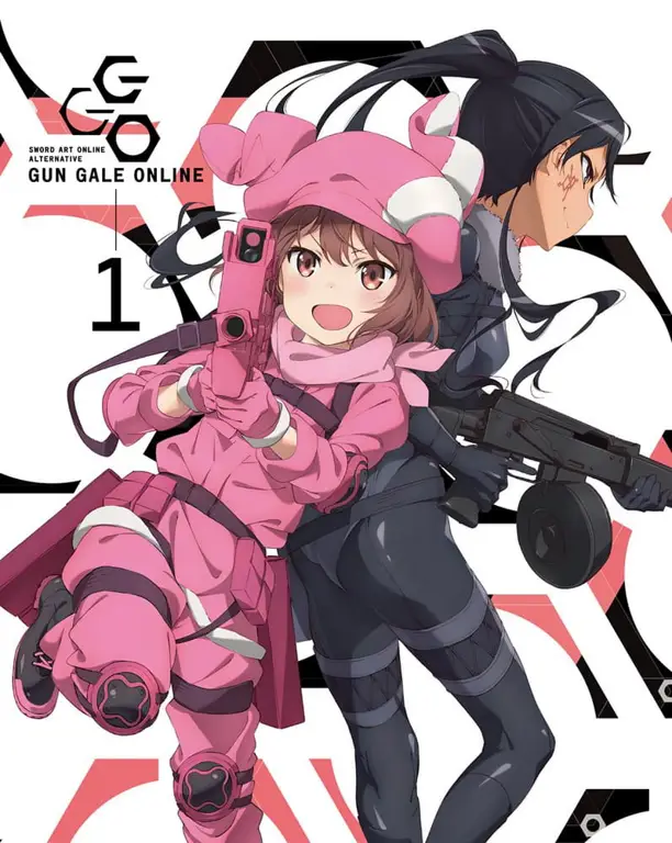 Gambar dunia virtual Gun Gale Online