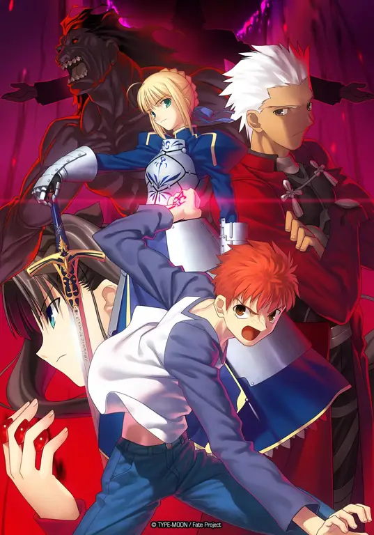 Adegan anime Fate Stay Night yang menarik