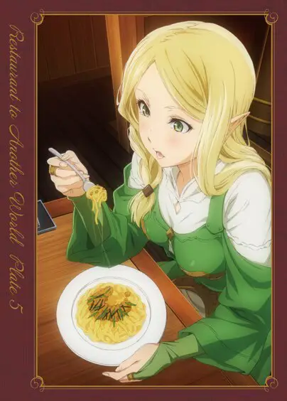 Interior restoran Isekai Shokudo yang nyaman dan hangat