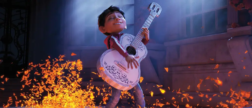 Adegan keluarga dalam film Coco