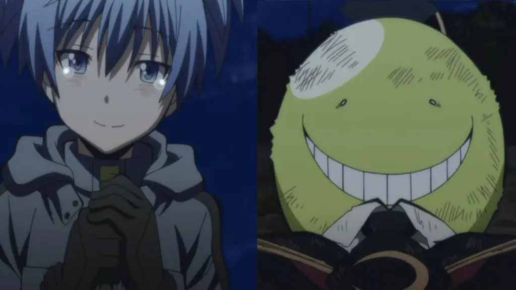 Gambar kelas 3-E di Assassination Classroom