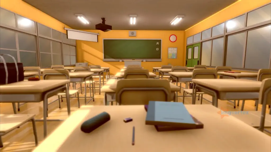 Gambar suasana kelas di anime