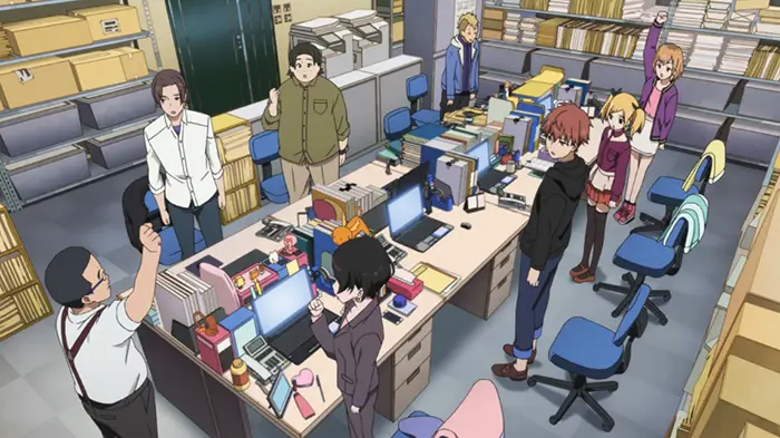 Tempat kerja di studio animasi Shirobako