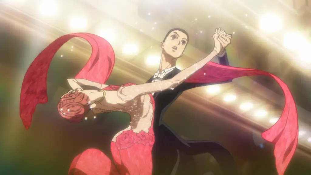 Kompetisi tari ballroom anime