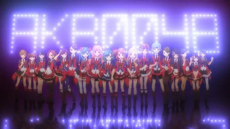 Adegan konser AKB0048 yang meriah